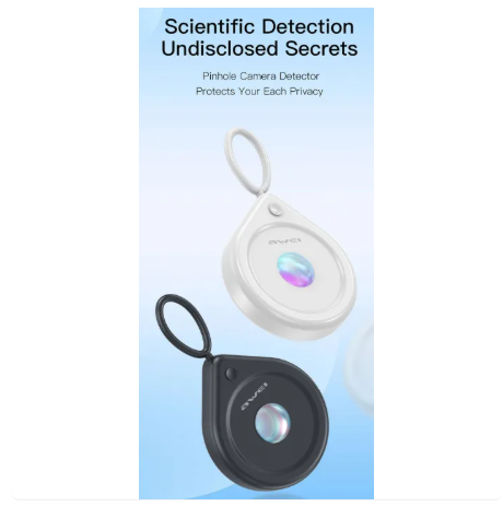 Awei P80  Camera Detector Mini Portable Cam Detector Lens Detector Anti-Peeping Travel Hotel