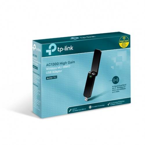 TP-Link Archer T4U AC1300 High Gain Dual Band USB WiFi Adapter