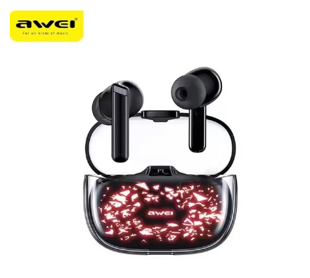 Awei T52 Pro True Wireless Gaming Earbuds Black