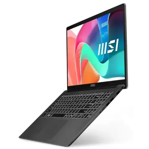 MSI Modern 15 F13MG Core i3 13th Gen 15.6" FHD Laptop Platinum Gray