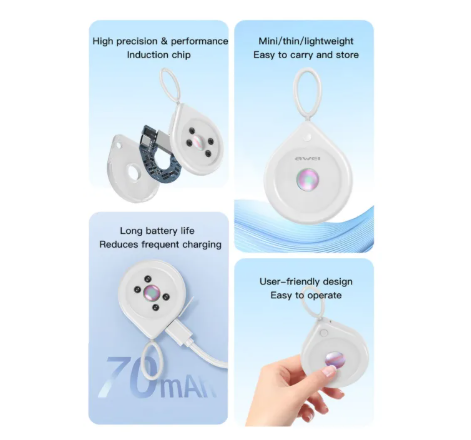 Awei P80  Camera Detector Mini Portable Cam Detector Lens Detector Anti-Peeping Travel Hotel