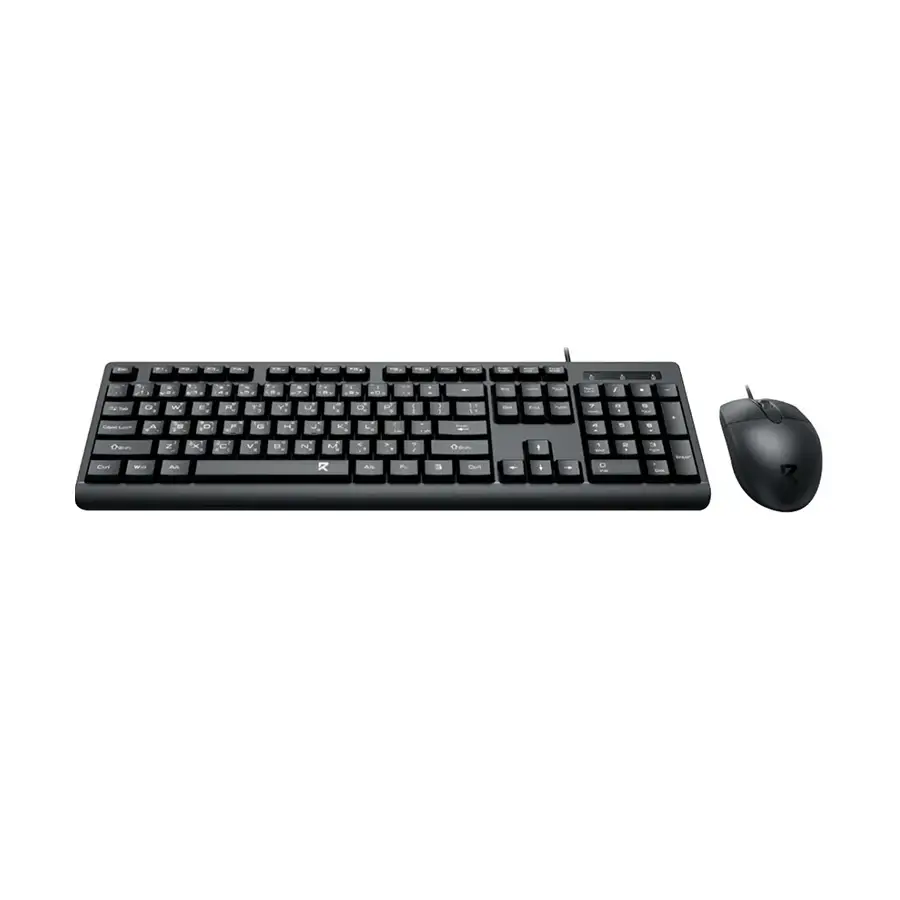 Redragon BS-7543 Wired Black Keyboard & Mouse Combo with Bangla
