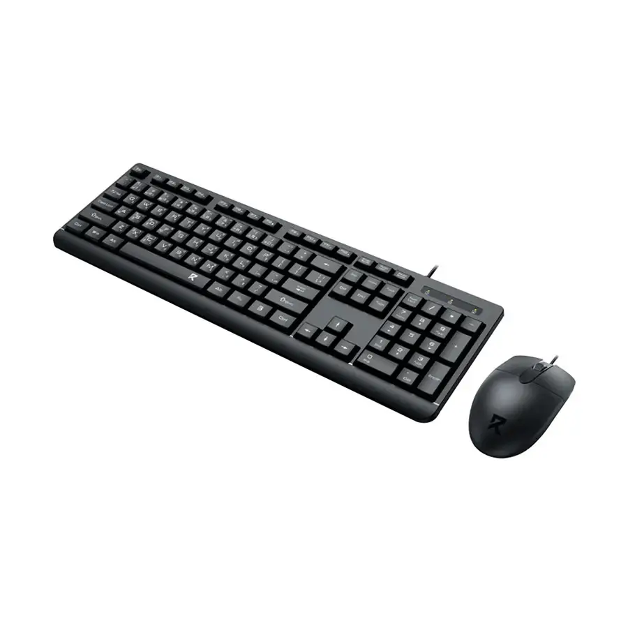 Redragon BS-7543 Wired Black Keyboard & Mouse Combo with Bangla