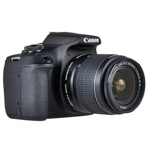 Canon EOS 2000D 24.1MP Full HD Wi-Fi DSLR Camera With EF-S 18-55mm f/3.5-5.6 III Lens
