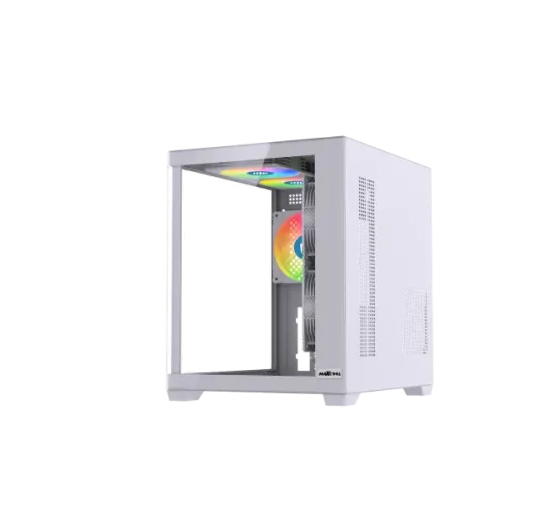 Maxcool Inferno MC5 Mid Tower Micro ATX Gaming Casing White