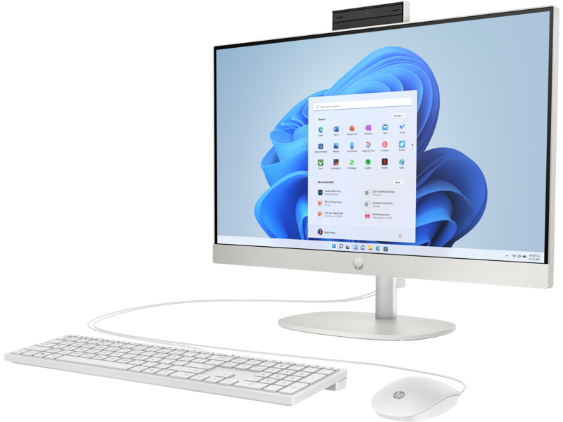 HP 24 inch All-in-One 27-cr0047d  AMD Athlon™ 7000 Desktop PC