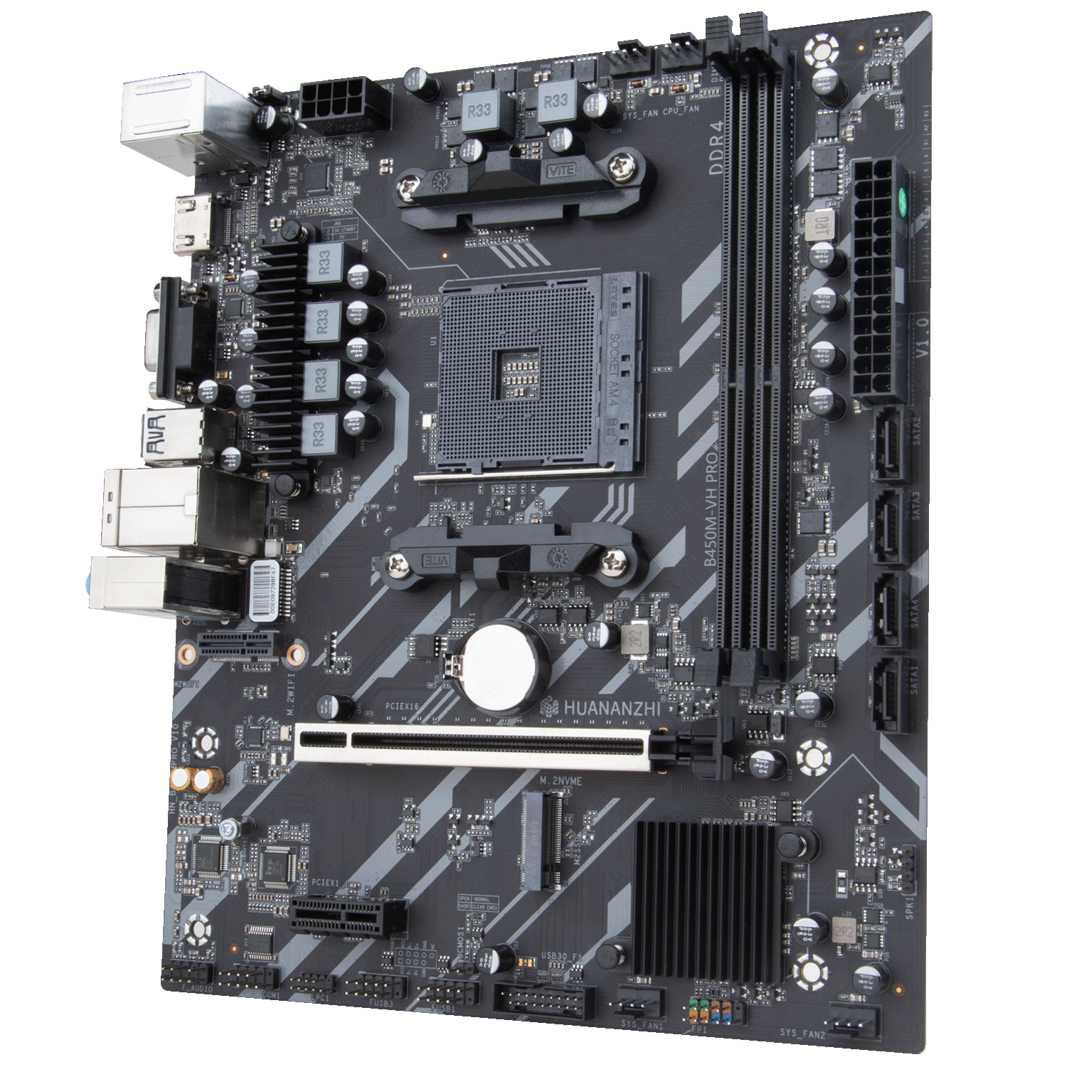 Huananzhi B450M-VH PRO V1.0 AMD Motherboard
