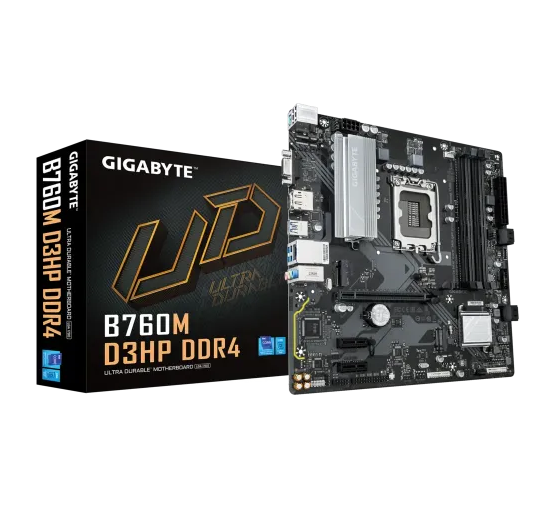 GIGABYTE B760M D3HP DDR4 Micro ATX Motherboard