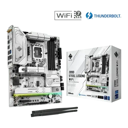 ASRock Z890 Steel Legend WiFi LGA1851 DDR5 ATX Motherboard