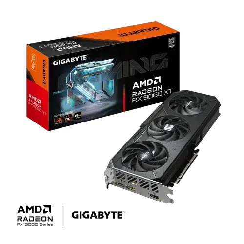 GIGABYTE Radeon RX 9060 XT GAMING OC 8GB GDDR6 Graphics Card