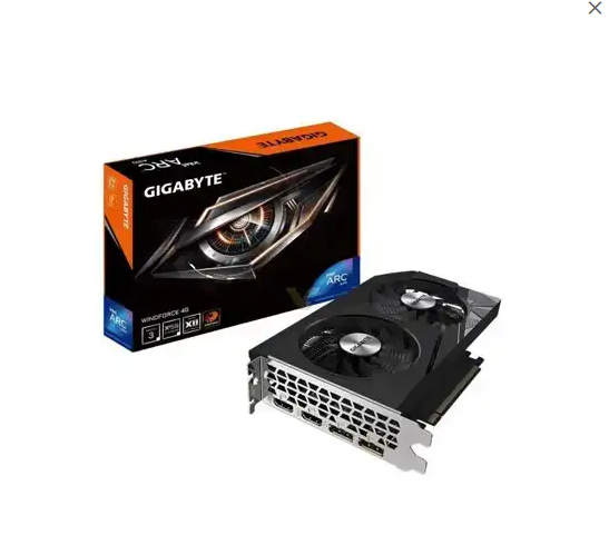 GIGABYTE Intel Arc A310 WINDFORCE 4G GDDR6 Graphics Card